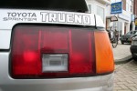 My old Trueno coupe taillight and sticker