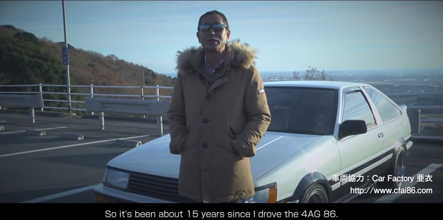 50 years Corolla: Keiichi Tsuchiya's AE86 experience
