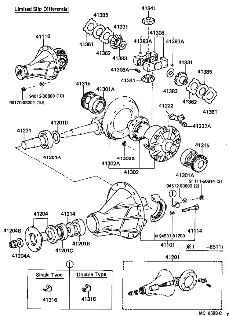 [Image: AEU86 AE86 - What is needed for a rear-axle overhaul?]