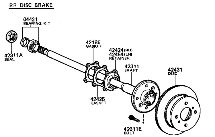 [Image: AEU86 AE86 - What is needed for a rear-axle overhaul?]