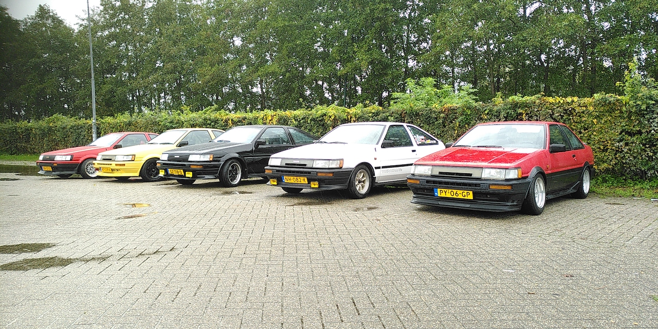 [Image: AEU86 AE86 - Meeting in NL 2021]