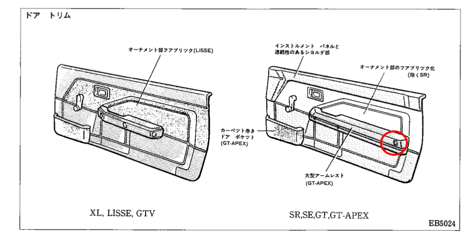 [Image: AEU86 AE86 - Kouki door card removal - help :)]