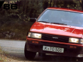 German AE86 brochure - red panda drifting
