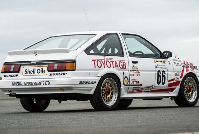 Toyota Corrolla GT AE86 winning the BTCC in 1987