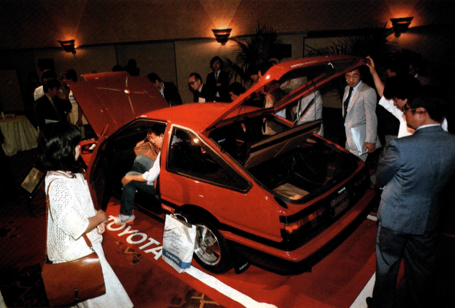 Toyota Sprinter Trueno AE86 at press release on May 12th 1983